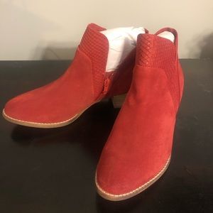 Seychelles Red Booties